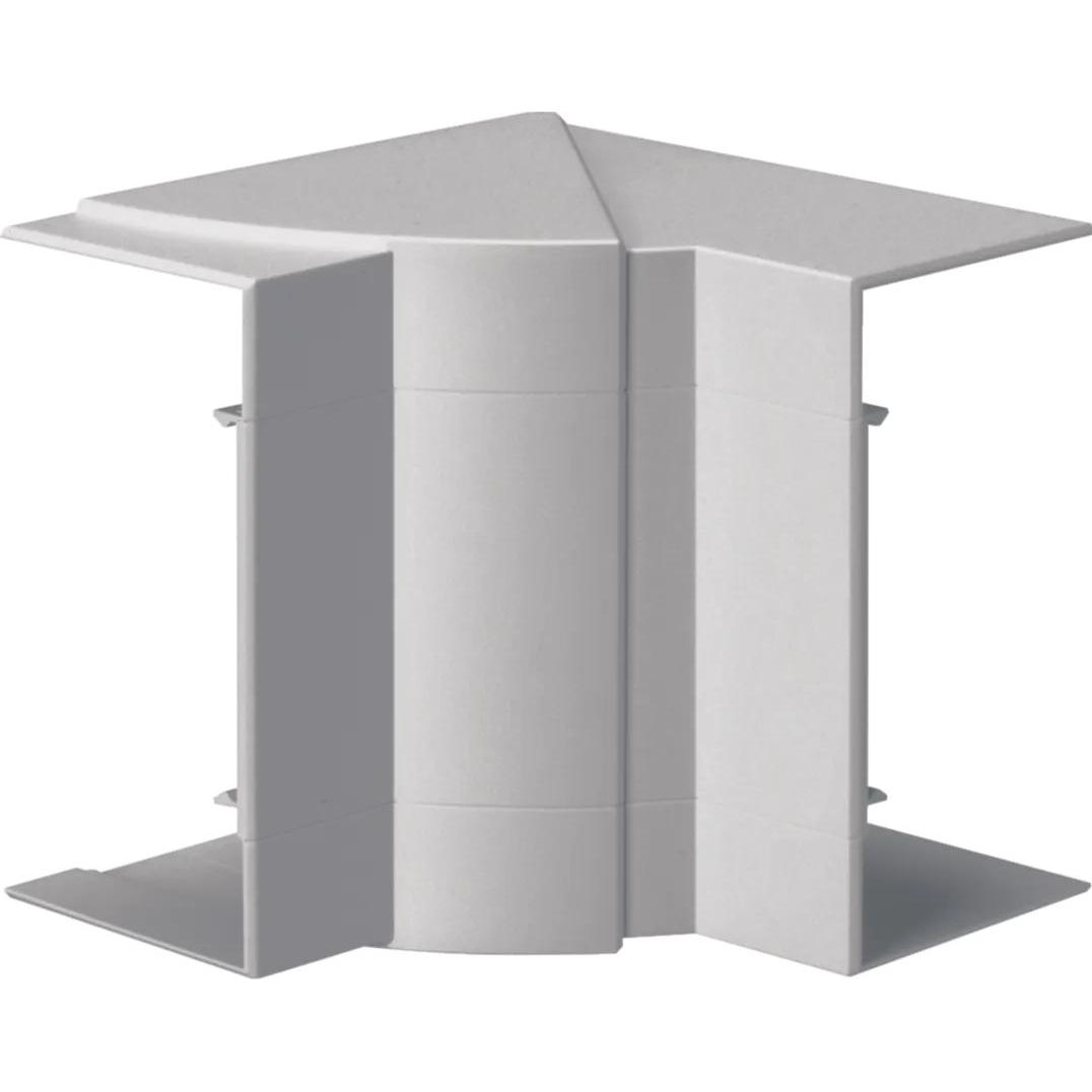 Tehalit, Leitungsführung, Inneneck einstellbar BR651304H7035 hfr PVC zu BR OT80mm lichtgrau (1.40 cm)