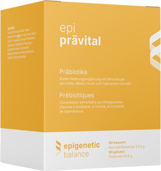 Image du produit Epigenosan Epiprevital prébiotiques (90 pièce(s), Capsules, 90 g)