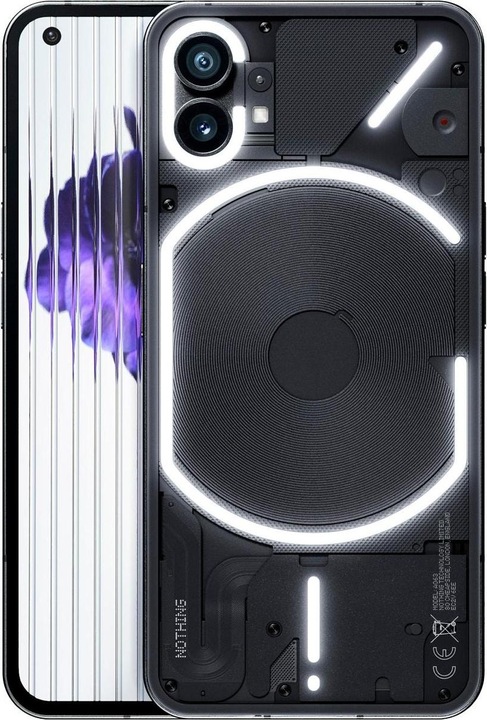 Produktbild Nothing Phone (1) (8GB) (256 GB, Schwarz, 6.55", Dual SIM, 50 Mpx, 5G)