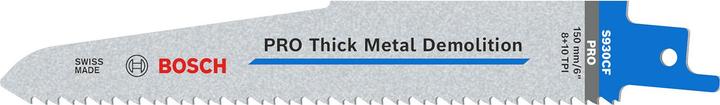 Immagine prodotto Bosch Professional Zubehör Lama PRO per demolizione metalli spessi S930CF, 1,6 x 22 x 150 mm, 25 pezzi.