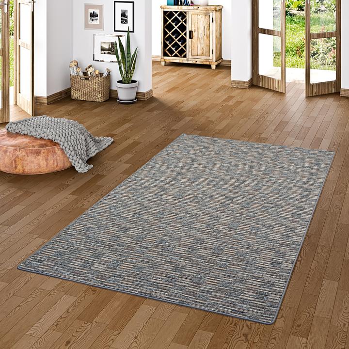 Produktbild Snapstyle Streifenberber Teppich Modern Stripes (80 x 160 cm)