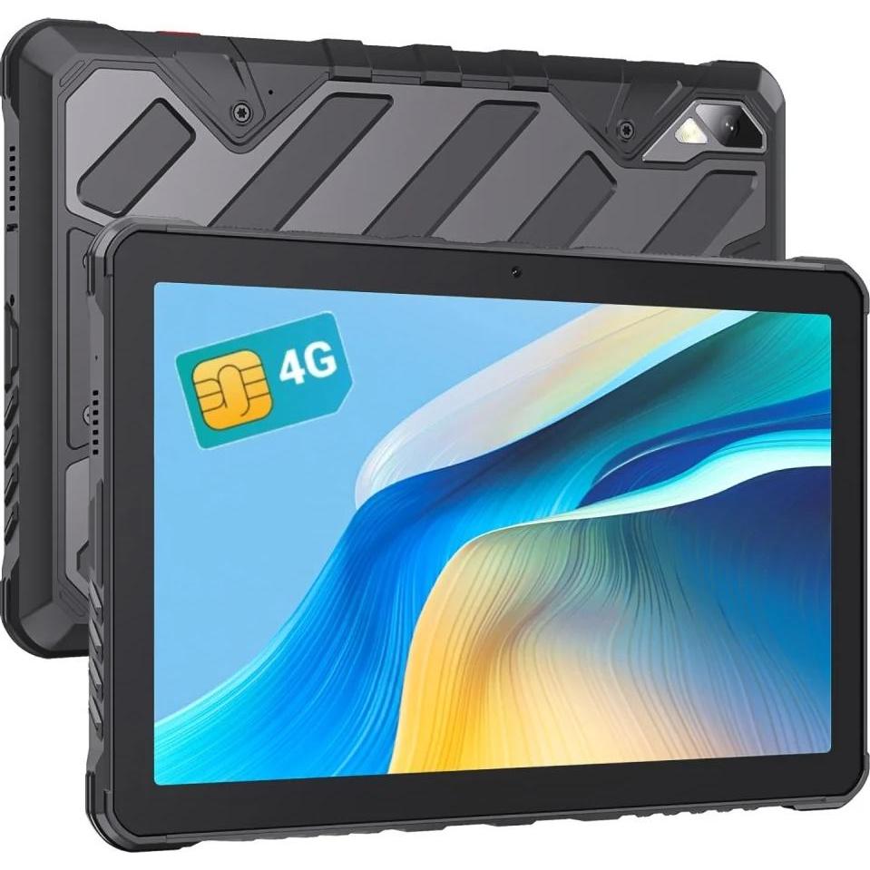 Cubot Tablet da 10,95 pollici FHD+ con 16GB di RAM, 256GB di memoria, 4G Dual SIM, batteria da 20400mAh (4G, 10.95", 256 GB, Nero), Tablet, Nero