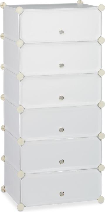 Actual product image Relaxdays Shoe cabinet (49 x 37 x 107 cm)
