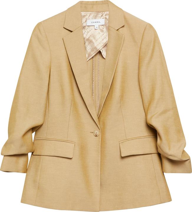Immagine prodotto Comma Blazer aus Leinenmix mit gerafftem Ärmel (42)