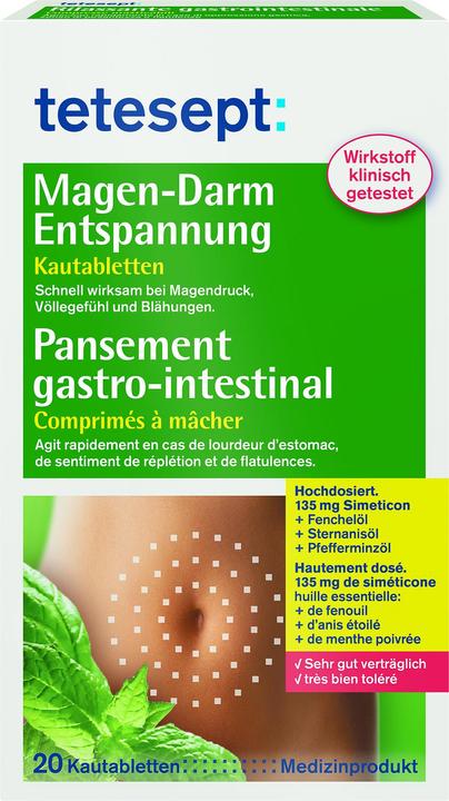 Produktbild Tetesept Magen-Darm Entspannung (1 Stück, 48 g)