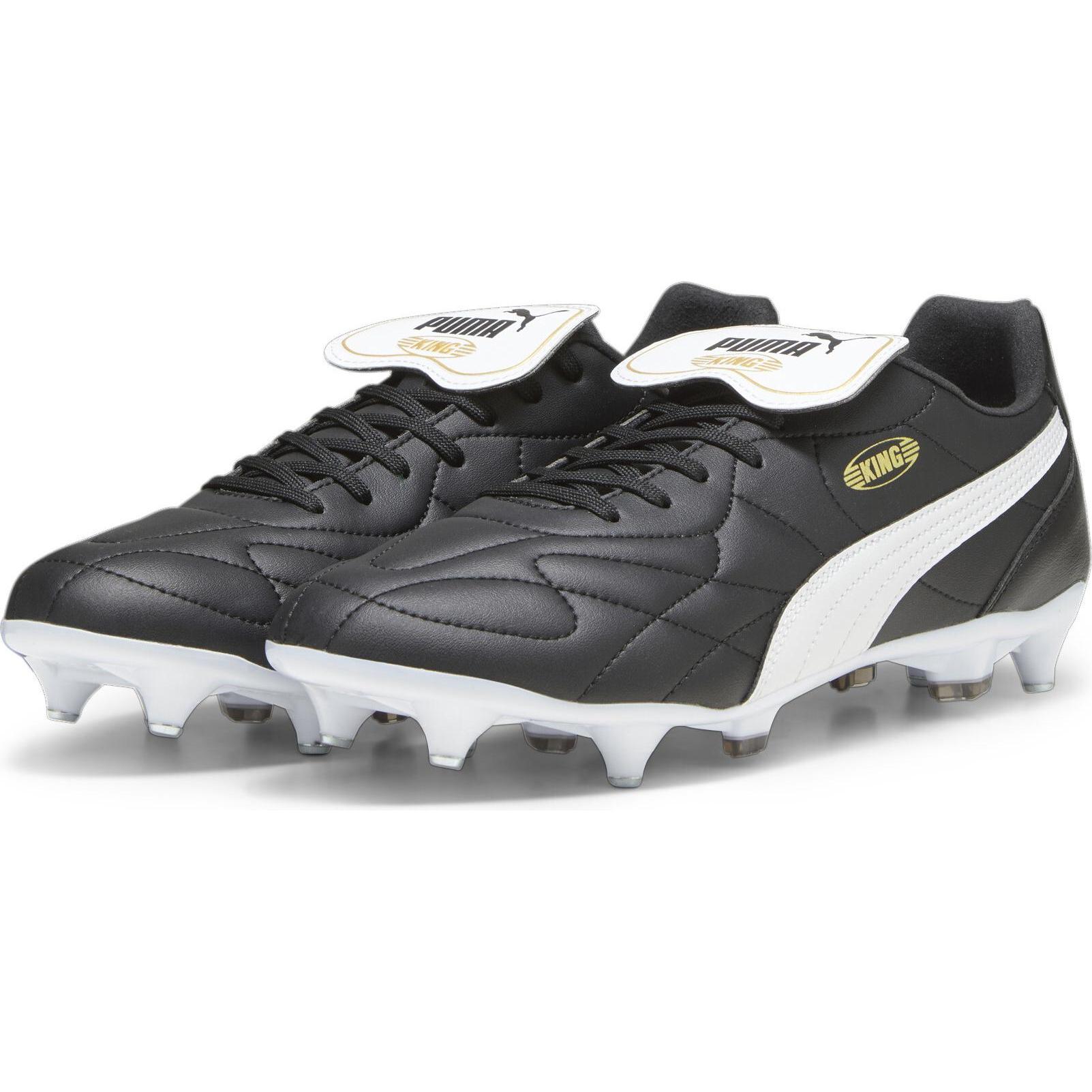 Puma, Unisex, Fussballschuhe, King Top Mxsg (44), Schwarz