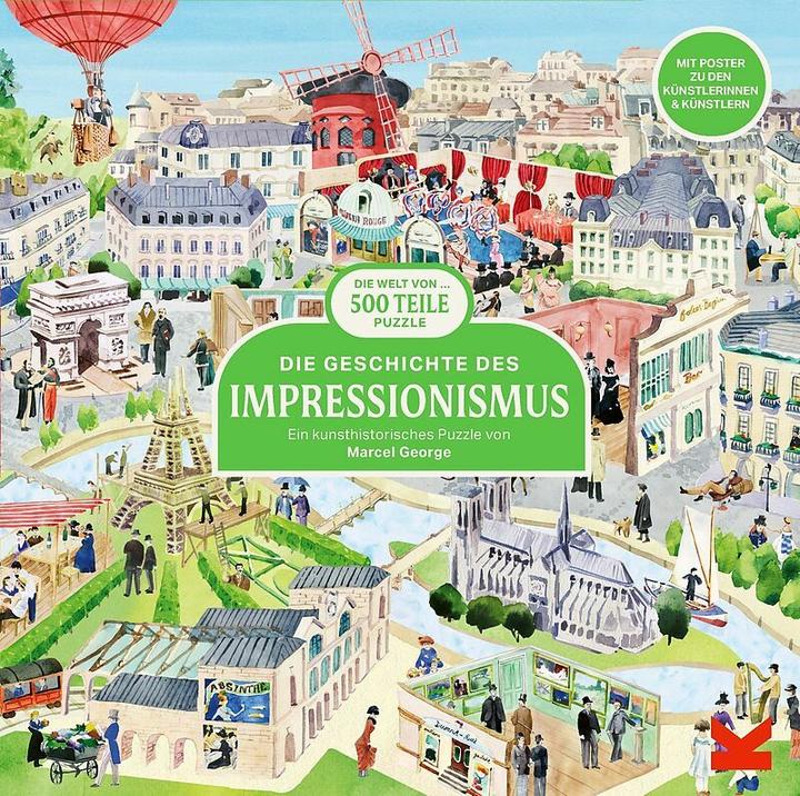 Produktbild Die Geschichte des Impressionismus (500 Teile)