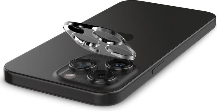 Actual product image Spigen Optik.tR (2 pcs., Apple iPhone 14 Pro, Apple iPhone 14 Pro Max, Apple iPhone 15 Pro, Apple iPhone 15 Pro Max, Apple iPhone 16 Pro, Apple iPhone 16 Pro Max)