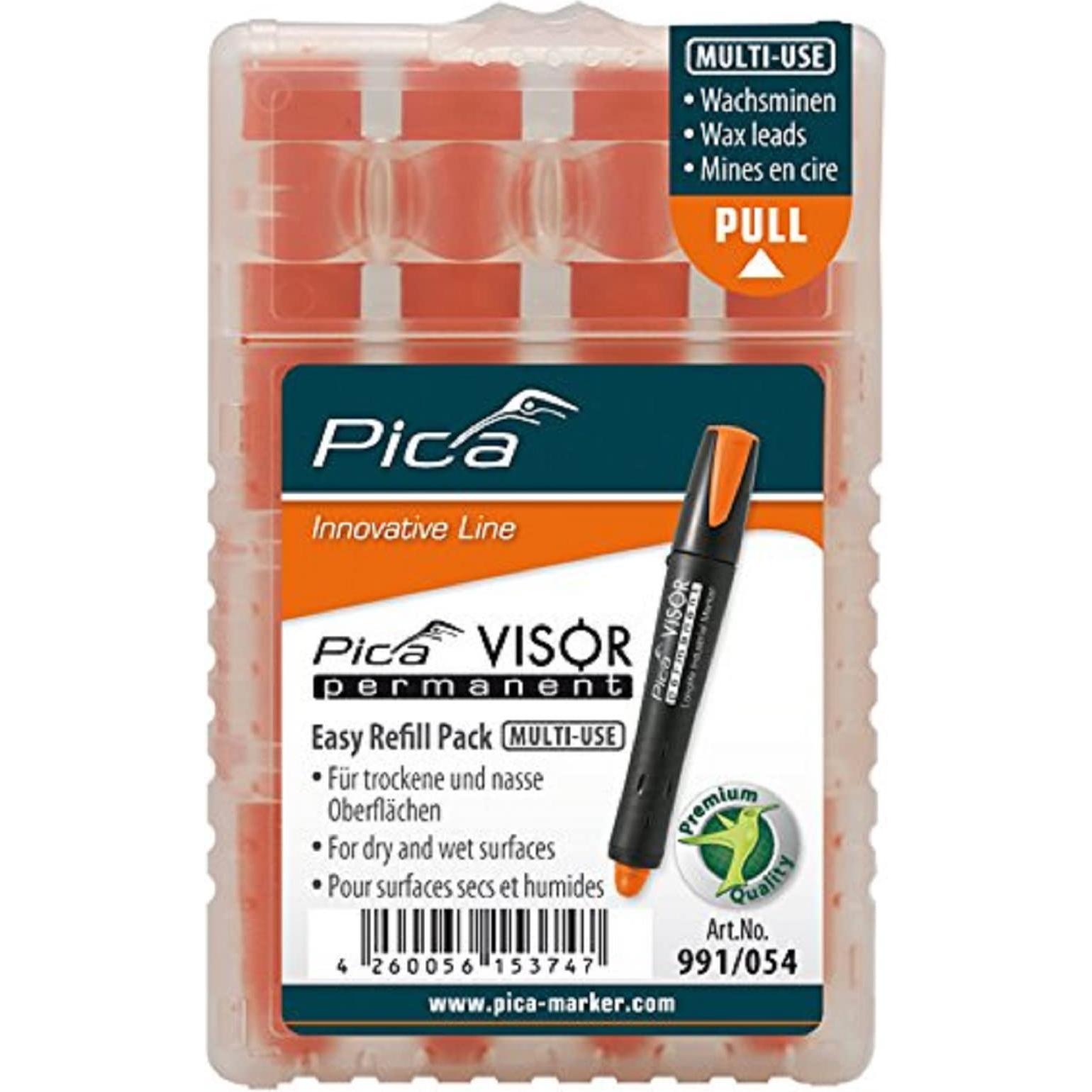 Pica, Ersatzpatrone, Ersatzminen (Ersatzmine, Orange, 10 mm)
