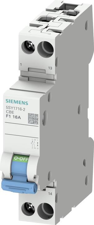 Immagine prodotto Siemens 5SY1706-2 Interruttore automatico 6A AC 230V