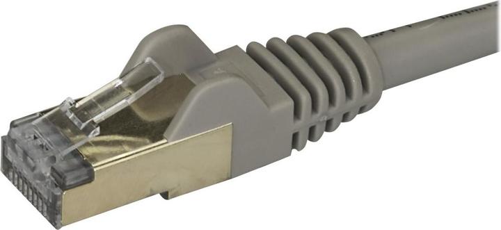 Actual product image StarTech Patch Cable Cat6a 3m Grey (STP, CAT6a, 3 m)