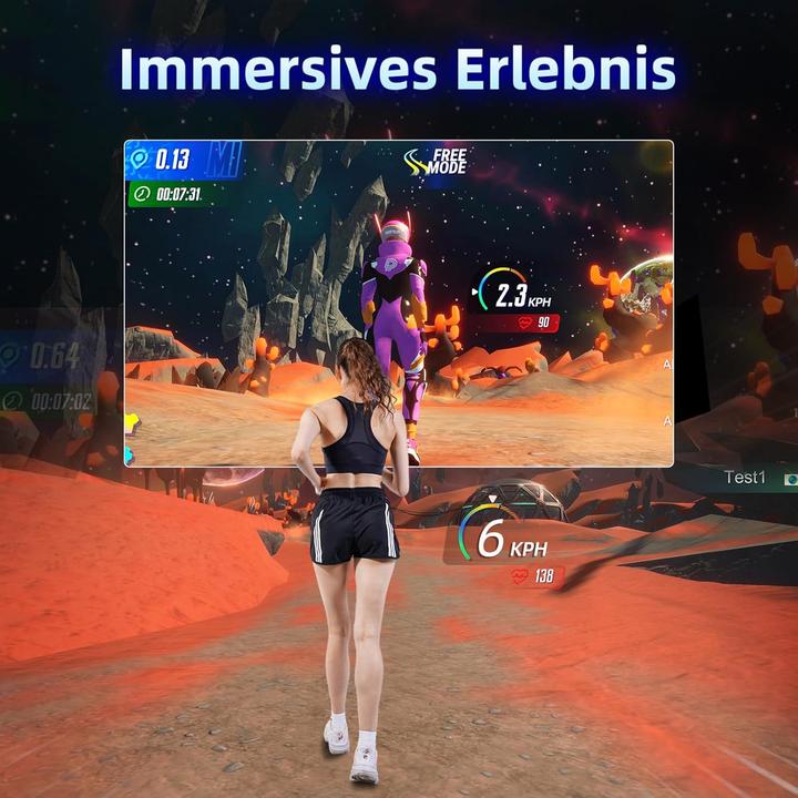 Produktbild DeerRun Raceable Walking Pad mit KI-Begleitung und App-Steuerung