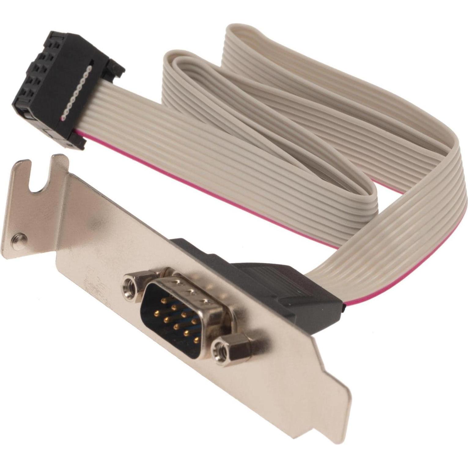 Supermicro CBL-0010-LP: Serial Port Bracket, Server Zubehör, Schwarz