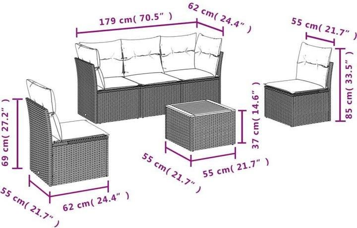 Produktbild vidaXL Goldie