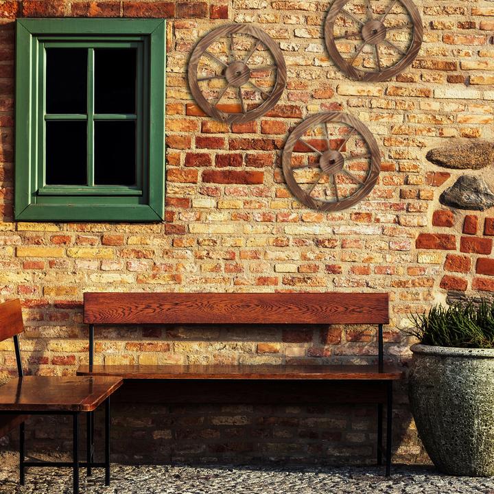 Actual product image Relaxdays Wagon wheel