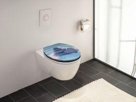 Actual product image Wenko 3D WC seat Fiumara