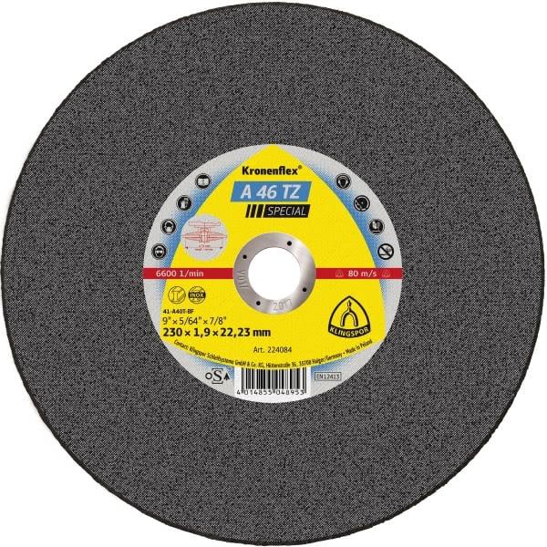 Actual product image Klingspor Cutting disc INOX A 46 TZ Special Ø 230x22,23 mm