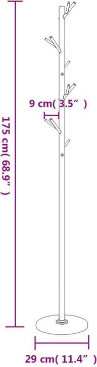 Image du produit vidaXL Garderobenständer