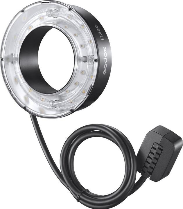 Actual product image Godox R200 ring flash head for AD200Pro & AD200 (Macro flash, Godox)