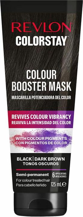 Immagine prodotto Revlon Colorstay Hair Mask Color Enhancer Dark Tones Semi-Permanent Tube 125 Ml (125 ml)