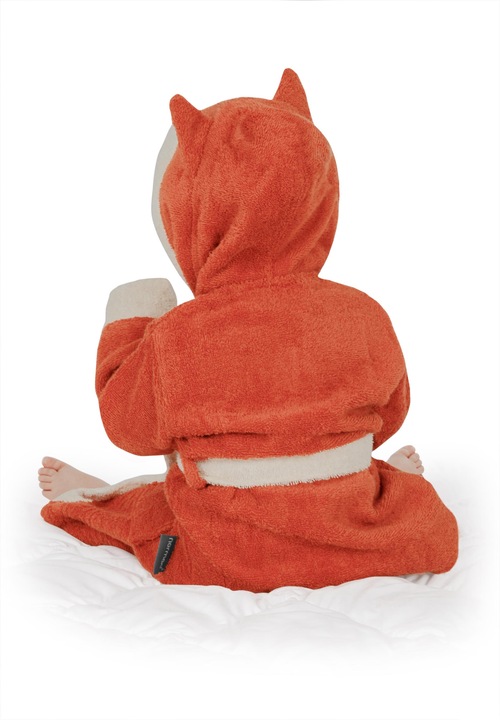 Produktbild Normani Frottee Bademantel für Kinder aus Bio-Baumwolle - 9703 (122, 128, 125 B)