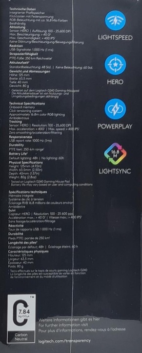Actual product image Logitech G Pro (Wireless)
