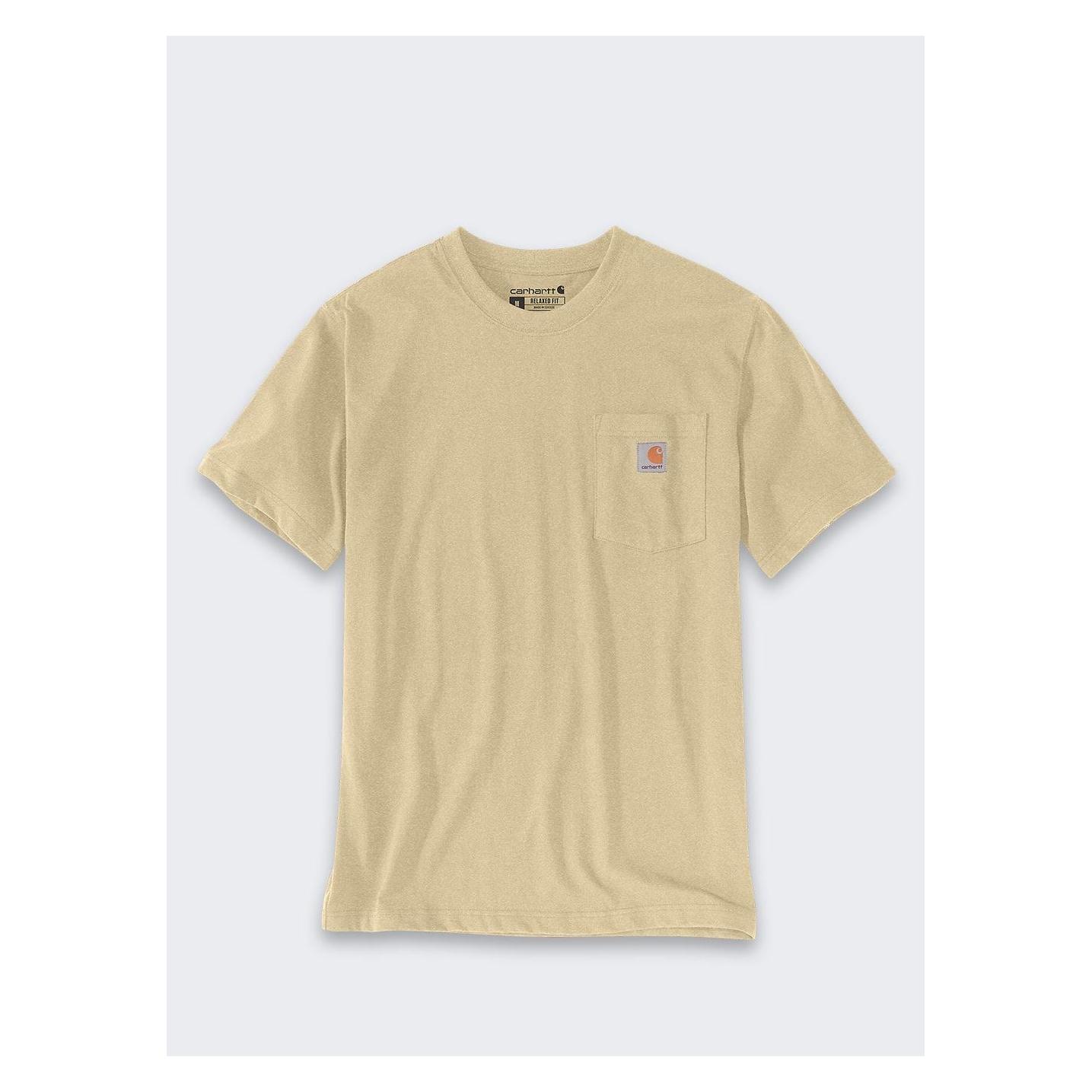Carhartt, Unisex, Shirts, Dearborn - Lässiges Strand-T-Shirt Mit Tasche, (S)