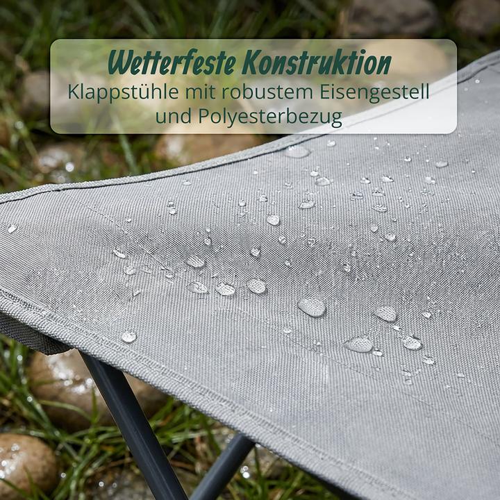 Image du produit Relaxdays 2 chaises camping