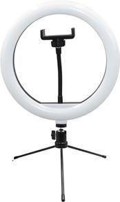 Actual product image Wp Ring light Powerton 10" Studio ring light, RGB LED, low light, adjustable light colour and inte (Ring light, Studio light)