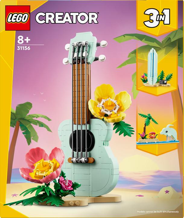 Produktbild LEGO Creator Tropische Ukulele (31156, LEGO Creator 3-in-1)
