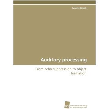 Auditory processing, Fachbücher