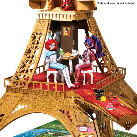 Actual product image Bandai MIRACULOUS deluxe play set Paris 4+