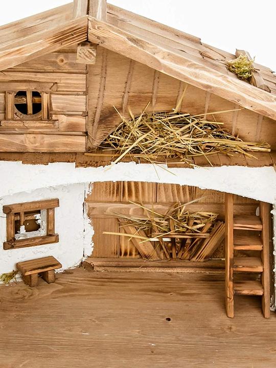 Produktbild Holz und Gartentrends Weihnachtskrippe W11