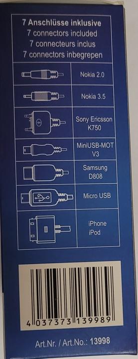 Image du produit Sol-Expert Chargeur de téléphone portable avec lampe de poche haute performance (2200 mAh)