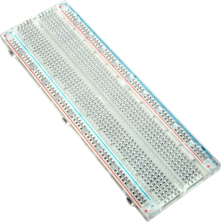 Actual product image Purecrea Full-Size Breadboard Transparent