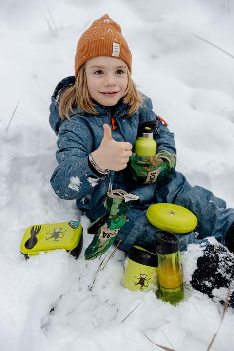 Actual product image Carl Oscar Kids Thermo Bottle TEMPflask Green 350ml (0.35 l)