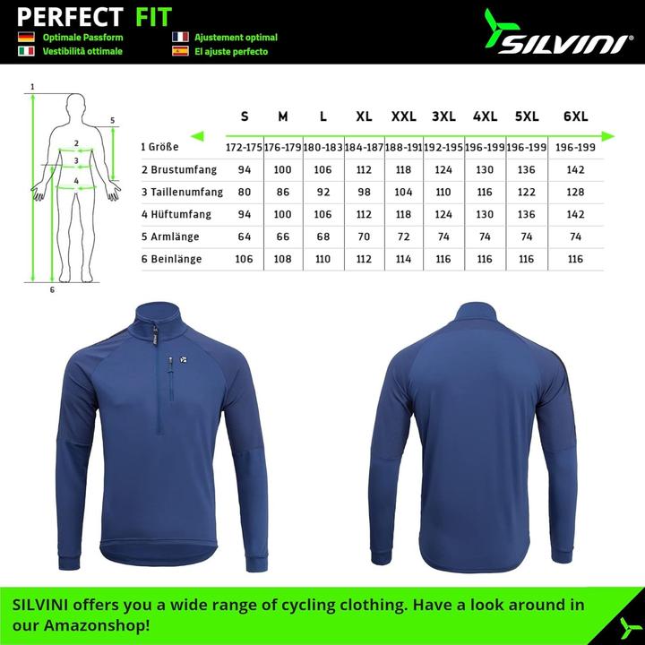 Produktbild Silvini Männer Männer Sweatshirt Marone MJ1900 (XL)