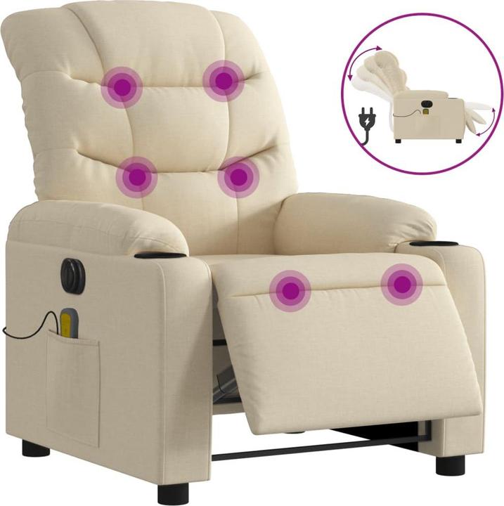 Image du produit vidaXL elektrischer Massagesessel