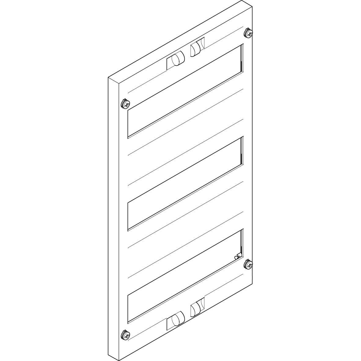 ABN, Verteilerschrank Zubehör, Abdeckplatte