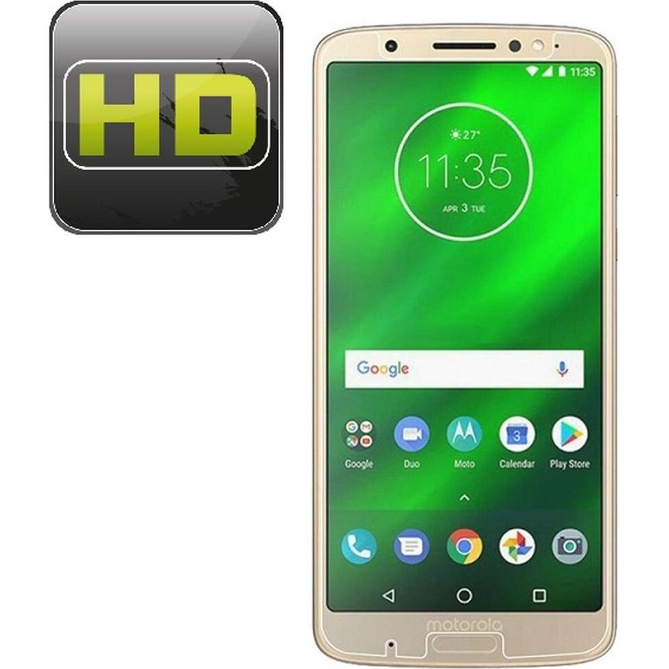 Protectorking 6x Premium Displayschutzfolie 3D KLAR (6 Stück, Motorola Moto G6 Plus), Smartphone Schutzfolie