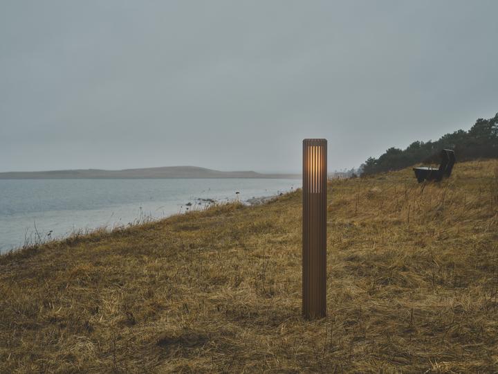 Produktbild Nordlux Aludra 95 Gartenleuchte E27 IP54 Seaside metallisch braun 2118038261 (E27, IP44)