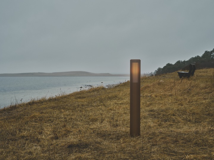 Produktbild Nordlux Aludra 95 Gartenleuchte E27 IP54 Seaside metallisch braun 2118038261 (E27, IP44)