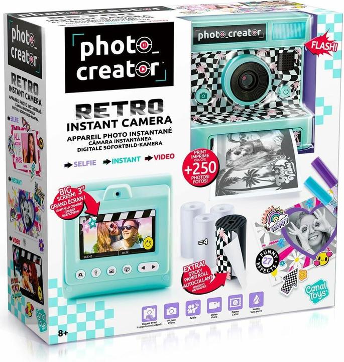 Produktbild Canal Toys Instant Print Camera Retro sofort Fotos + Effekte