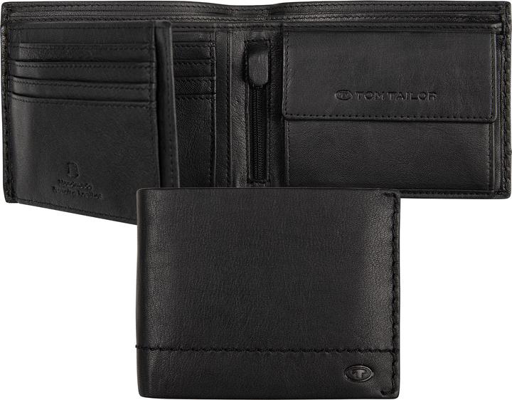 Actual product image Tom Tailor Kai wallet RFID leather 12 cm