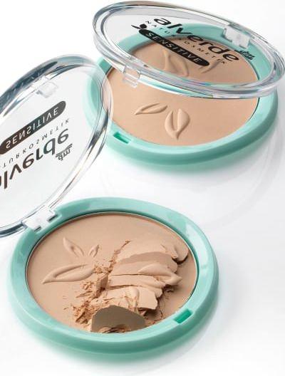 Actual product image dm alverde Face Powder Mattifying Powder Sensitive Medium Beige 02 (Medium Beige 02)