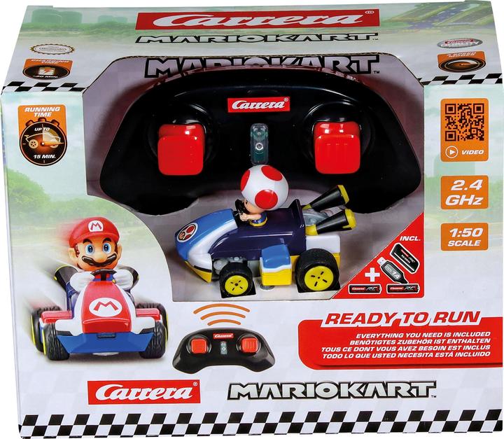 Produktbild Carrera Mario Kart Mini RC - Toad (Paperbox)