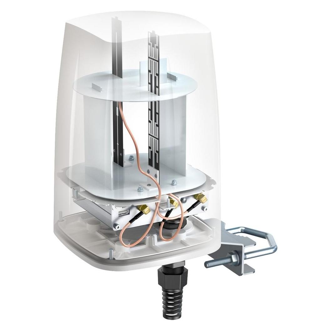 Teltonika WLAN-Antenne QuSpot AX10S Outdoor Gehäuse für RUTX10 (3G, GSM), Netzwerkantenne