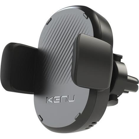 Kenu Airframe Wireless -lataava autoteline, musta, Supporto per smartphone, Nero