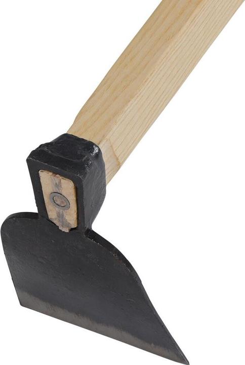Actual product image Siena Garden Harz hoe, made of steel in black and natural, L 135 cm, with ash wood handle straight