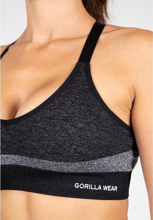 Actual product image Gorilla Wear Selah Seamless Sports Bra - black (XS)
